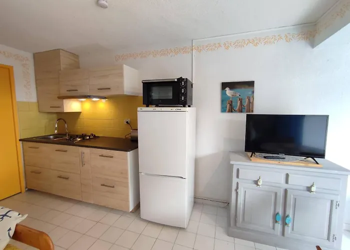 Cap Les Pins Joli T2 Piscine Tennis Mt St Martin Cap D'agde Apartamento